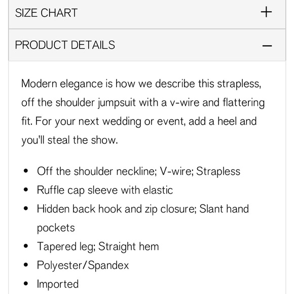 Express Strapless of the shoulder v neck jumpsuit in cherry wine - Picture 3 of 5